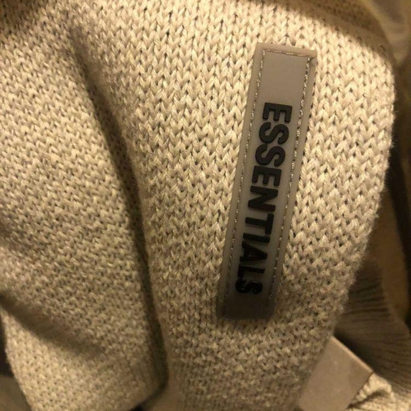 Essentials Fear Of God hoodie oatmeal xs - Picture 1 of 6